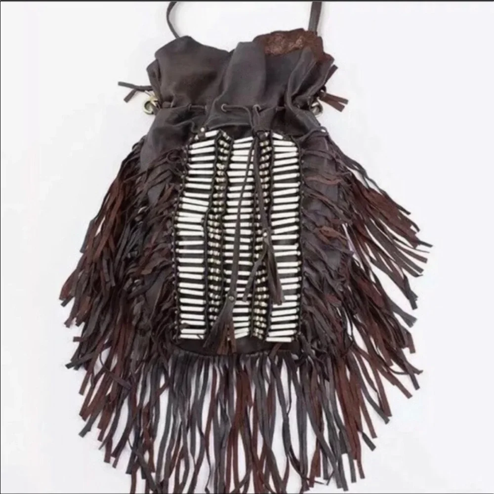 Spell & The Gypsy Antique Brown Dreamweaver Bag - Picture 8 of 9